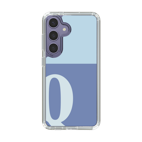 Slim Protection Case［ Original - initial two tone - Q blue ］