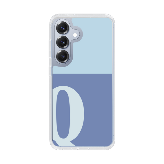 Slim Protection Case［ Original - initial two tone - Q blue ］