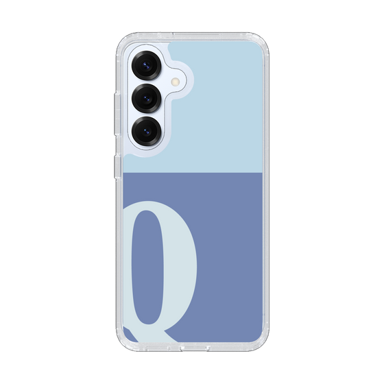 Slim Protection Case［ Original - initial two tone - Q blue ］