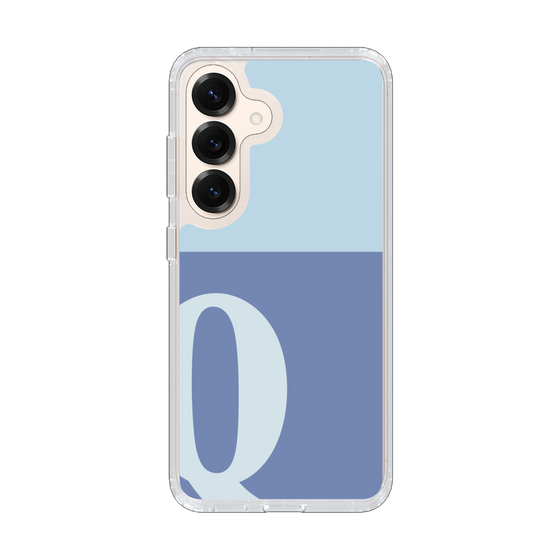 Slim Protection Case［ Original - initial two tone - Q blue ］