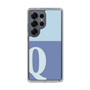 Slim Protection Case［ Original - initial two tone - Q blue ］