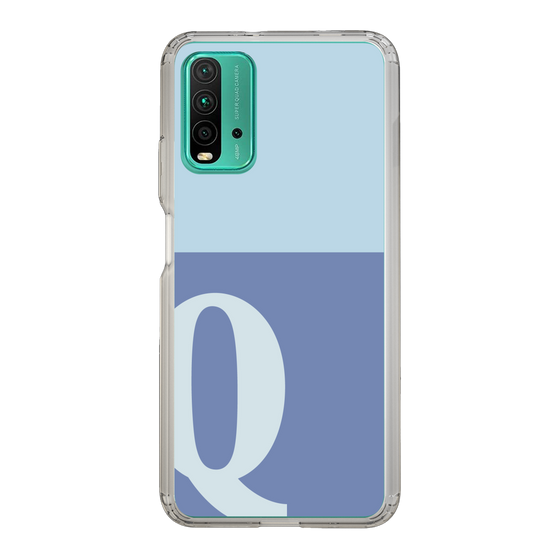 Slim Protection Case［ Original - initial two tone - Q blue ］