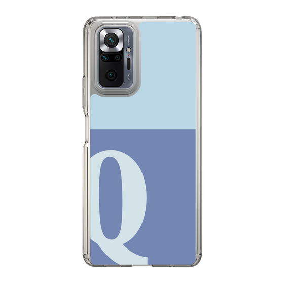 Slim Protection Case［ Original - initial two tone - Q blue ］