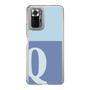 Slim Protection Case［ Original - initial two tone - Q blue ］