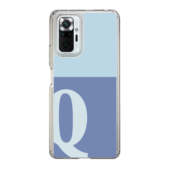 Slim Protection Case［ Original - initial two tone - Q blue ］
