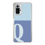 Slim Protection Case［ Original - initial two tone - Q blue ］