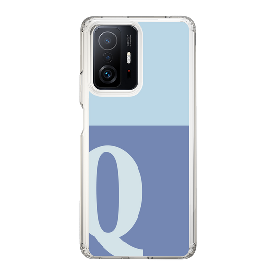 Slim Protection Case［ Original - initial two tone - Q blue ］