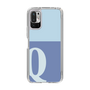 Slim Protection Case［ Original - initial two tone - Q blue ］