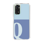 Slim Protection Case［ Original - initial two tone - Q blue ］