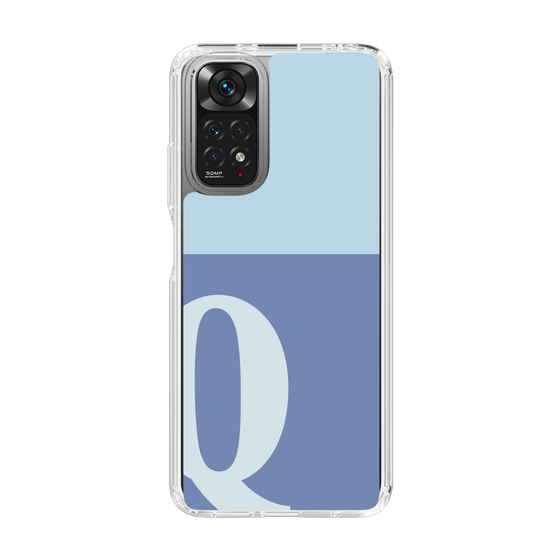 Slim Protection Case［ Original - initial two tone - Q blue ］
