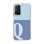 Slim Protection Case［ Original - initial two tone - Q blue ］
