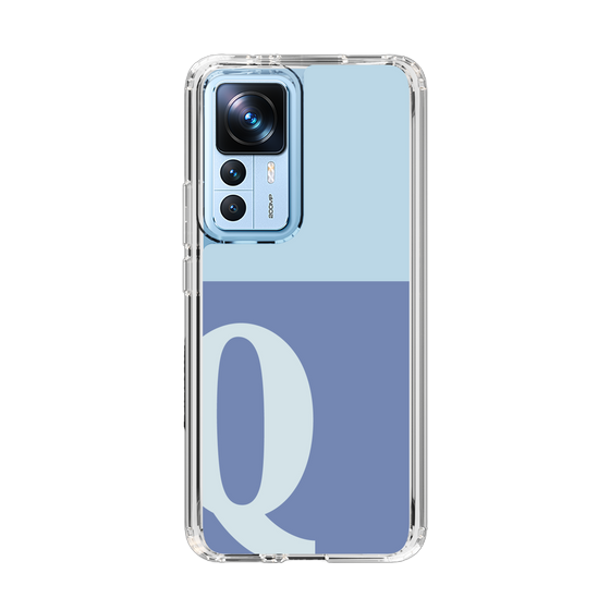 Slim Protection Case［ Original - initial two tone - Q blue ］