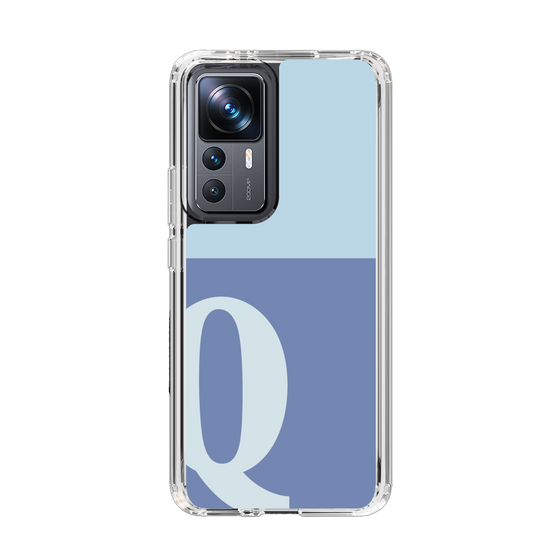 Slim Protection Case［ Original - initial two tone - Q blue ］