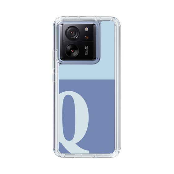 Slim Protection Case［ Original - initial two tone - Q blue ］
