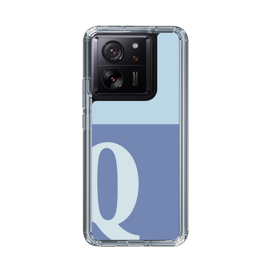 Slim Protection Case［ Original - initial two tone - Q blue ］