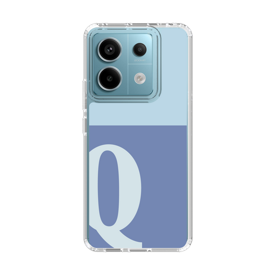 Slim Protection Case［ Original - initial two tone - Q blue ］
