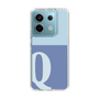 Slim Protection Case［ Original - initial two tone - Q blue ］