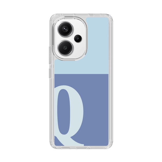 Slim Protection Case［ Original - initial two tone - Q blue ］