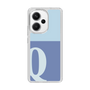 Slim Protection Case［ Original - initial two tone - Q blue ］