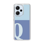 Slim Protection Case［ Original - initial two tone - Q blue ］