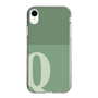 Slim Protection Case［ Original - initial two tone - Q green ］