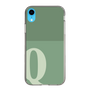 Slim Protection Case［ Original - initial two tone - Q green ］