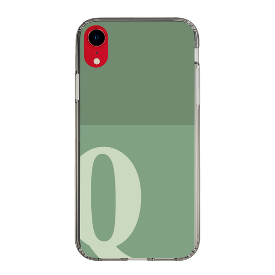 Slim Protection Case［ Original - initial two tone - Q green ］
