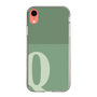 Slim Protection Case［ Original - initial two tone - Q green ］
