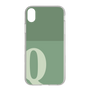 Slim Protection Case［ Original - initial two tone - Q green ］