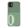 Slim Protection Case［ Original - initial two tone - Q green ］