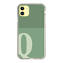 Slim Protection Case［ Original - initial two tone - Q green ］