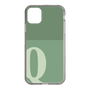 Slim Protection Case［ Original - initial two tone - Q green ］