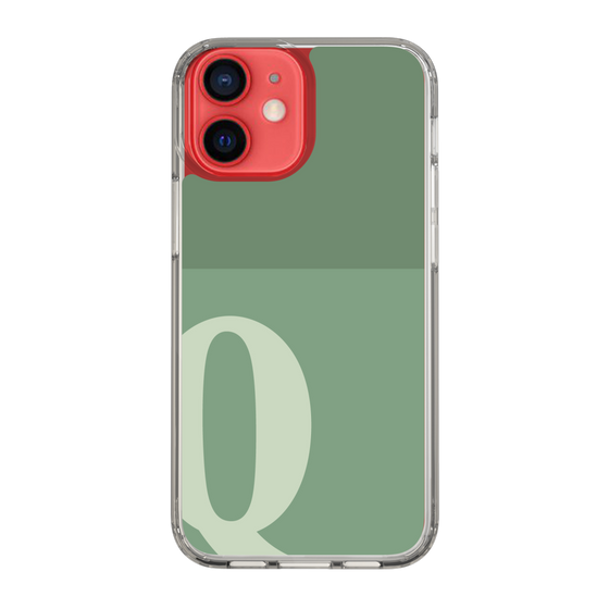 Slim Protection Case［ Original - initial two tone - Q green ］