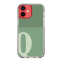 Slim Protection Case［ Original - initial two tone - Q green ］