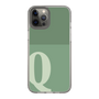 Slim Protection Case［ Original - initial two tone - Q green ］
