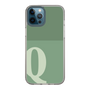 Slim Protection Case［ Original - initial two tone - Q green ］