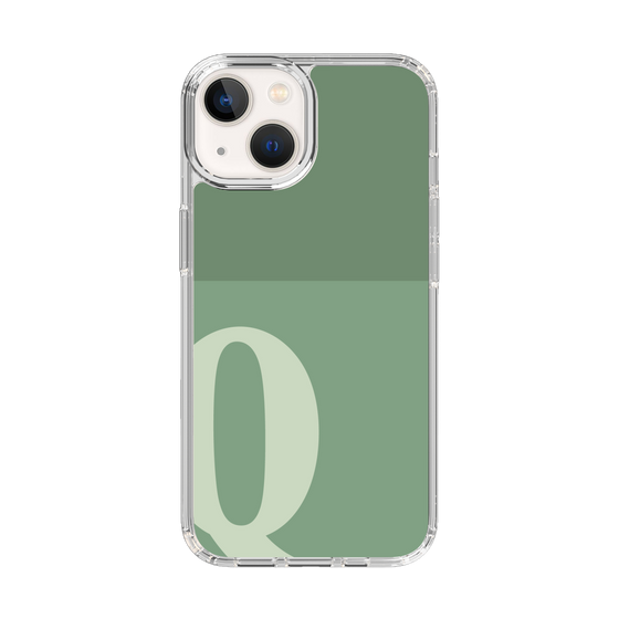 Slim Protection Case［ Original - initial two tone - Q green ］