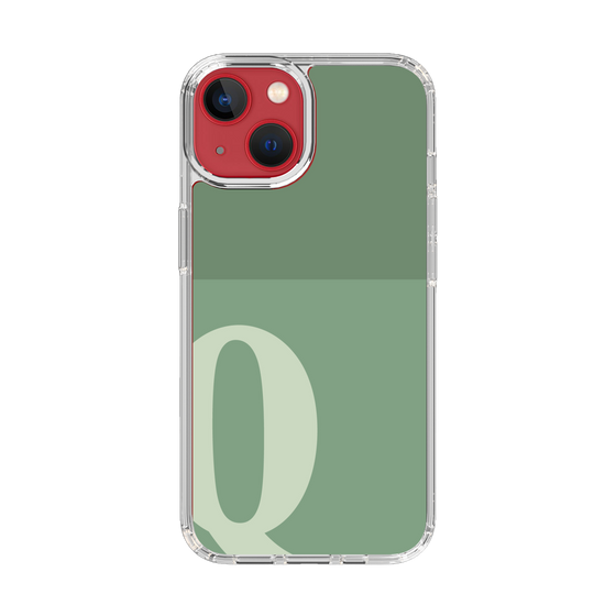 Slim Protection Case［ Original - initial two tone - Q green ］