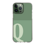 Slim Protection Case［ Original - initial two tone - Q green ］