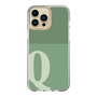 Slim Protection Case［ Original - initial two tone - Q green ］