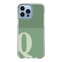 Slim Protection Case［ Original - initial two tone - Q green ］