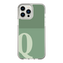 Slim Protection Case［ Original - initial two tone - Q green ］