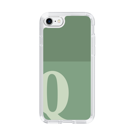 Slim Protection Case［ Original - initial two tone - Q green ］