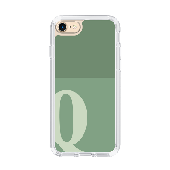 Slim Protection Case［ Original - initial two tone - Q green ］