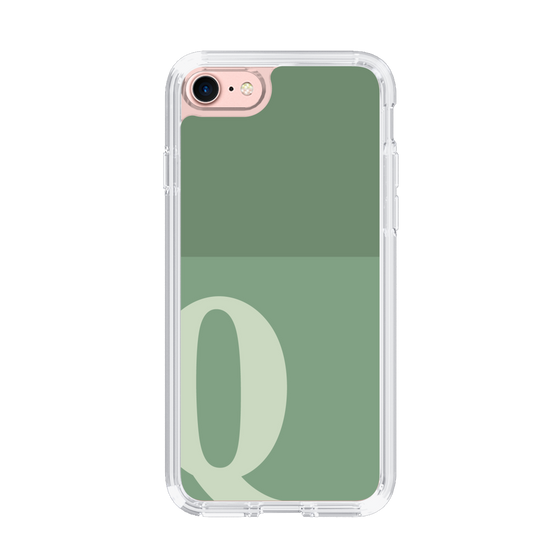 Slim Protection Case［ Original - initial two tone - Q green ］
