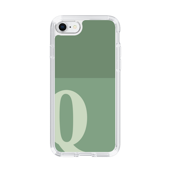 Slim Protection Case［ Original - initial two tone - Q green ］