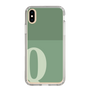 Slim Protection Case［ Original - initial two tone - Q green ］
