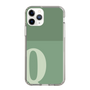 Slim Protection Case［ Original - initial two tone - Q green ］