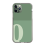 Slim Protection Case［ Original - initial two tone - Q green ］