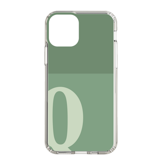 Slim Protection Case［ Original - initial two tone - Q green ］